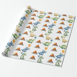 Dinosaurus T-rex Naam Leeftijd Inpakpapier