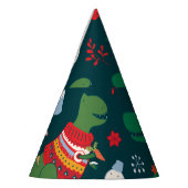 Dinosaurus T-Rex: Nieuwjaar. Feesthoedjes (Links)