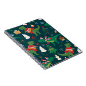 Dinosaurus T-Rex: Nieuwjaar. Notitieboek (Rechterzijde)