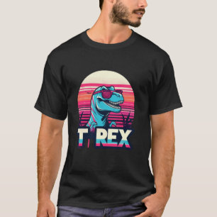 Dinosaurus T-Rex Retro Nieuwigheid Grappige Dinosa T-shirt