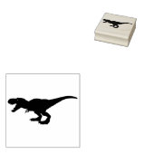 Dinosaurus / T Rex Rubberstempel (Gestempeld)