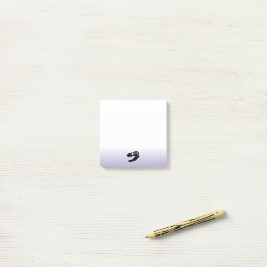 Dinosaurus T. rex Schedel Post-it® Notes (Op bureau)