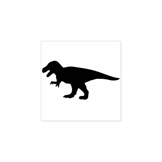 Dinosaurus T-Rex Tyrannosaurus Rex Dino Schattig K Rubberstempel (Afrduk)