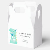 Dinosaurus T Rex Verjaardag Dank u Bedankdoosjes (Geopend)