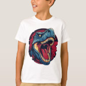 dinosaurus t-shirt (Voorkant)