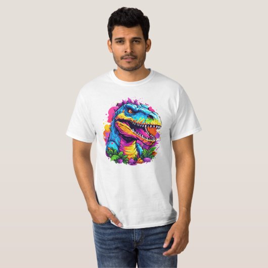 Dinosaurus T-shirt (Voorkant volledig)