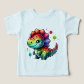 dinosaurus T-shirt voor peuters (Design voorkant)