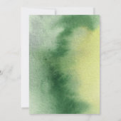 Dinosaurus thema 1e verjaardag kaart (Achterkant)