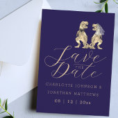 Dinosaurus Thema Bruiloft Save The Date