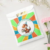 Dinosaurus thema Kind verjaardagsfeestje gepersona Bedankzakje (Gezegeld)