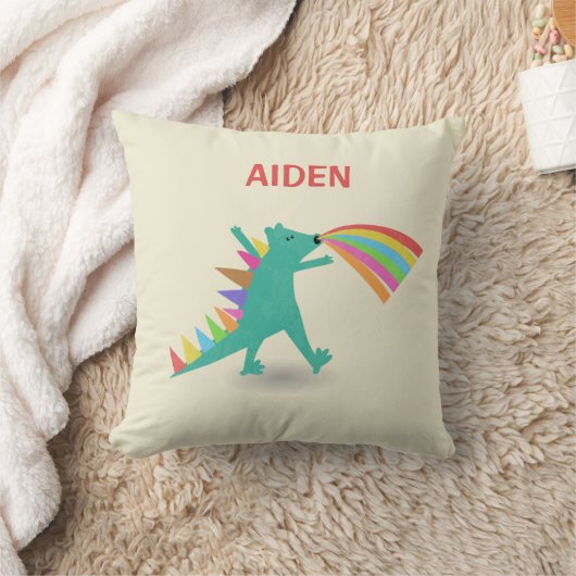 Dinosaurus Thema Kussensloop voor Jongen Kussen (Deken)