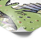 Dinosaurus Theme Party Welkomstbord Foto Afdruk (Hoek)