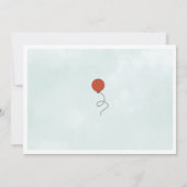 Dinosaurus Three-Rex | 3 REX Verjaardag uitnodigin Kaart (Achterkant)