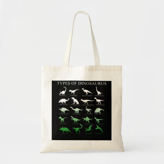 dinosaurus tote bag (Voorkant)