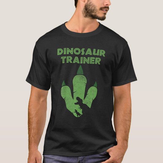 Dinosaurus Trainer T Grappig Dinosaurus Cadeau T-shirt (Voorkant)