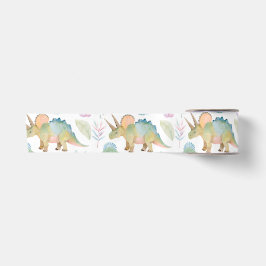 Dinosaurus Triceratops Feestlint Satijnen Lint