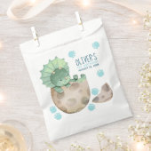 Dinosaurus Triceratops Jongen 1e Verjaardagsfeest Bedankzakje (Geknipt)