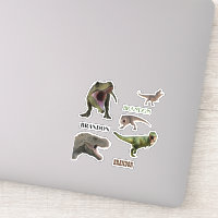 Dinosaurus Tyrannosaurs T-Rex naammonogram
