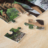 Dinosaurus Tyrannosaurus Spinosaurus Legpuzzel (Zijkant)