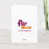 Dinosaurus Valentijnsdag Kaart (Achterkant)