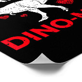 Dinosaurus Valentijnskaarten T Rex Cadeau Jongens Poster (Hoek)