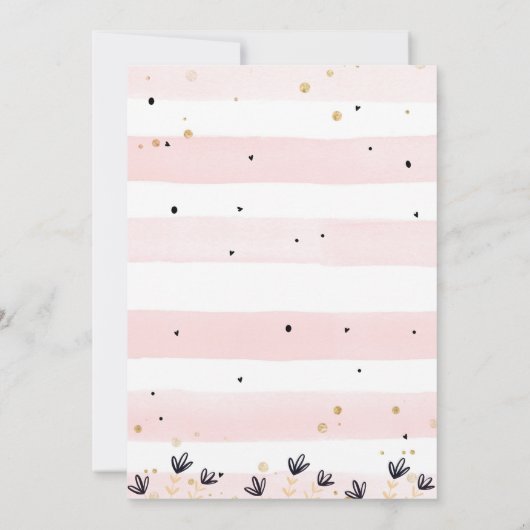 Dinosaurus verjaardag drie rex uitnodiging meisje (Achterkant)