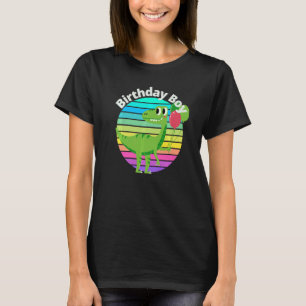 Dinosaurus Verjaardag Jongen Dino Kinderen Verjaar T-shirt