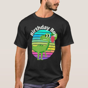Dinosaurus Verjaardag Jongen Dino Kinderen Verjaar T-shirt