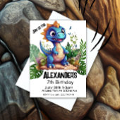 Dinosaurus verjaardag, kaart