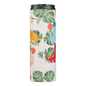 Dinosaurus Verjaardag Reismok – Aangepaste Foto & Thermosbeker (Achterkant)