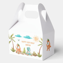 Dinosaurus verjaardag Rex verjaardag Bedankdoosjes