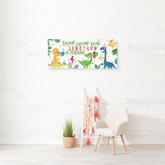 DINOSAURUS VERJAARDAG SPANDOEK (Insitu)