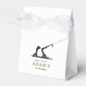 Dinosaurus Verjaardag Uitnodiging, Drie Rex Verjaa Bedankdoosjes (Voorkant Zijde)