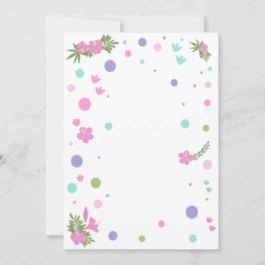 Dinosaurus Verjaardag Uitnodiging Feest als een Di (Achterkant)