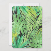 Dinosaurus Verjaardag Uitnodigingen Roar Dinosauru (Achterkant)