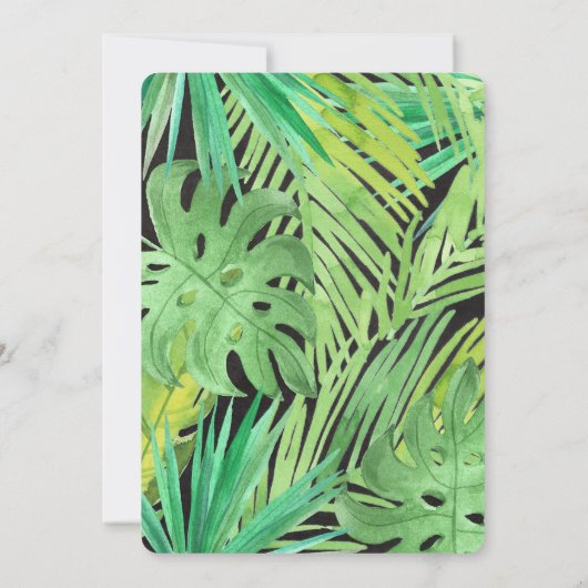 Dinosaurus Verjaardag Uitnodigingen Roar Dinosauru (Achterkant)