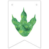 Dinosaurus Verjaardag Wimpel Vlag Banner (Eerste vlag)