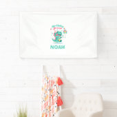Dinosaurus Verjaardagsbanner | Feest voor Jongens Spandoek (Insitu)