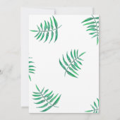 Dinosaurus Verjaardagsfeest | Schattige T-Rex Roze Kaart (Achterkant)