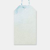 Dinosaurus Verjaardagsfeestje Dank u Label Cadeaulabel (Achterkant)