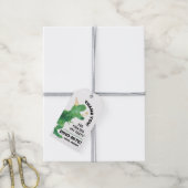 Dinosaurus verjaardagsfeestje favor gift labels cadeaulabel (Met Touw)