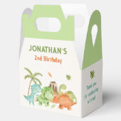 Dinosaurus Verjaardagsgunst Dozen Kinder Jongen Wa Bedankdoosjes (Geopend)