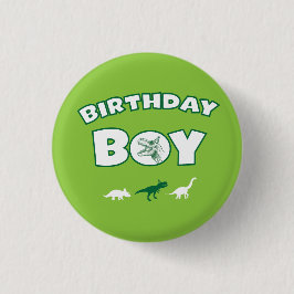 Dinosaurus Verjaardagsjongen Button
