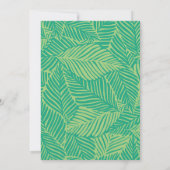 Dinosaurus verjaardagskaart voor kinderen kaart (Achterkant)