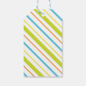 Dinosaurus Verjaardagspartij Gepersonaliseerde Fav Cadeaulabel (Achterkant)