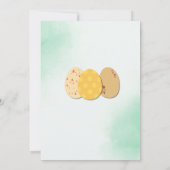 Dinosaurus Verjaardagsuitnodiging – Bewerkbaar Kin Kaart (Achterkant)