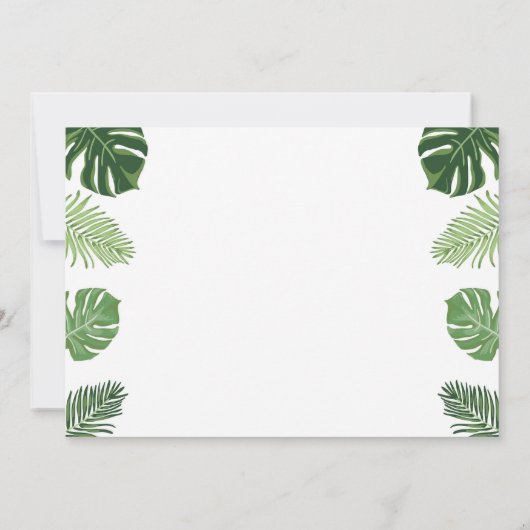 Dinosaurus verjaardagsuitnodiging Dino mite T-Rex  Kaart (Achterkant)