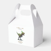 Dinosaurus verjaardagsuitnodiging, Drie rex verjaa Bedankdoosjes (Voorkant Zijde)