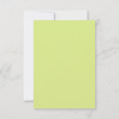 Dinosaurus verjaardagsuitnodiging, Drie rex verjaa Bedankkaart (Achterkant)