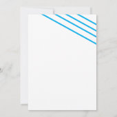 Dinosaurus verjaardagsuitnodiging voor kinderen kaart (Achterkant)